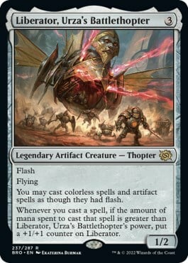 Liberator, Urza's Battlethopter Card Front