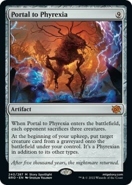 Portal to Phyrexia Card Front