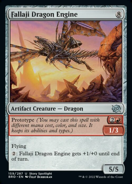Fallaji Dragon Engine Card Front