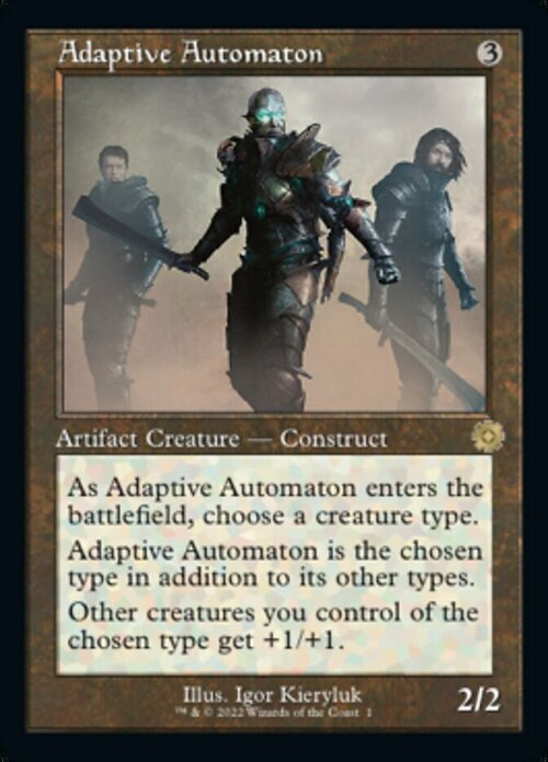 Adaptive Automaton Card Front