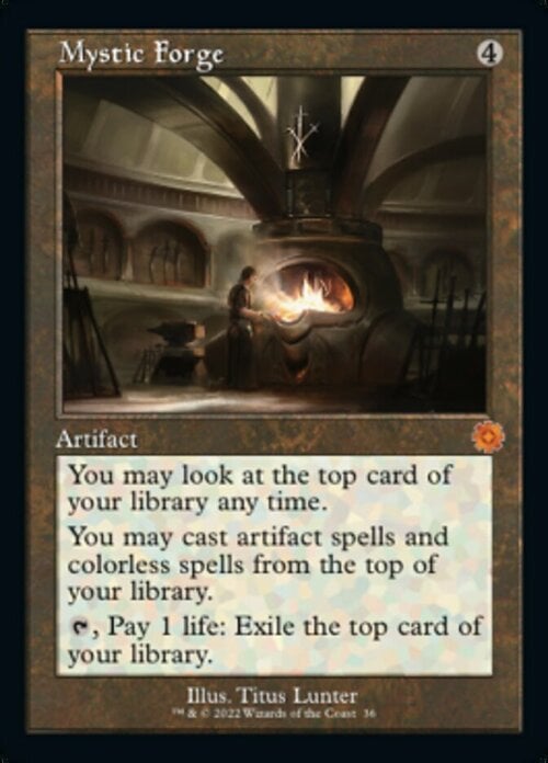 Mystic Forge Card Front