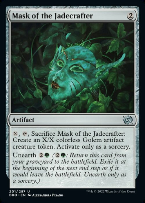 Mask of the Jadecrafter Card Front