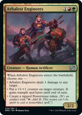 Arbalest Engineers Card Front