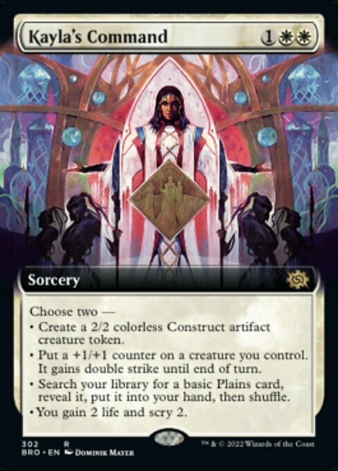 Kayla's Command Card Front