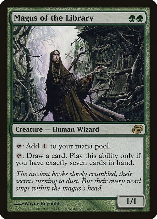 Magus of the Library Card Front