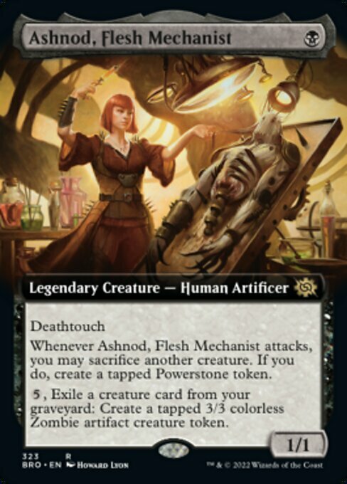 Ashnod, Flesh Mechanist Card Front