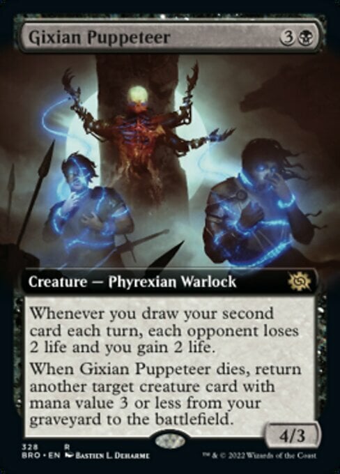 Gixian Puppeteer Card Front