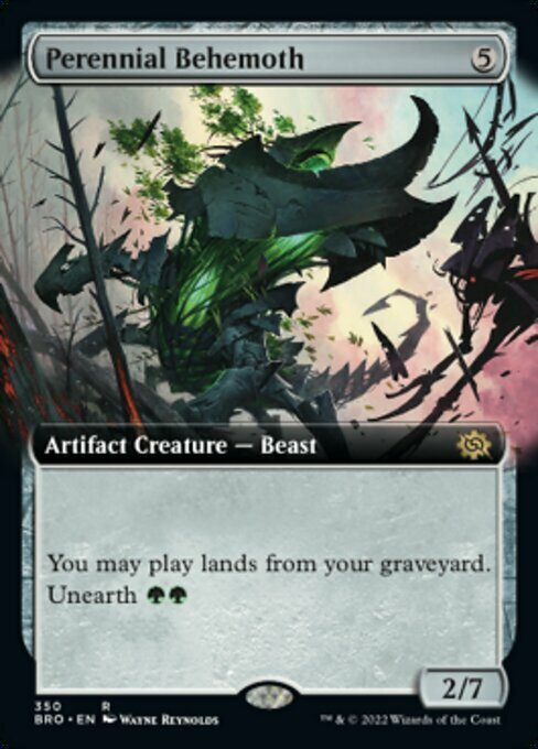 Perennial Behemoth Card Front