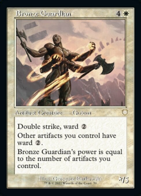 Guardiano di Bronzo Card Front