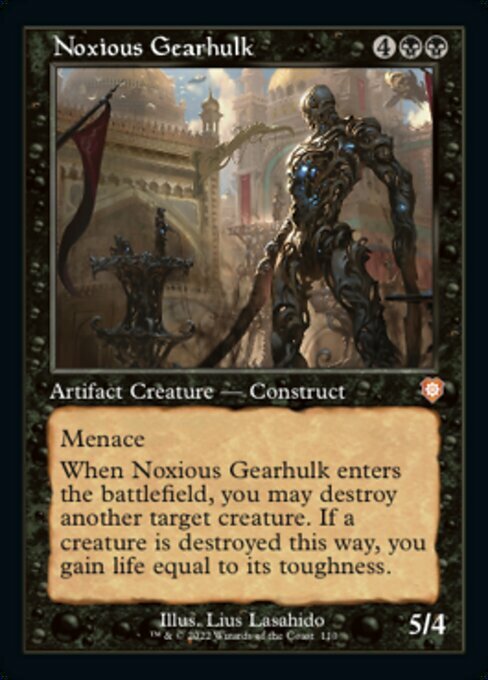 Noxious Gearhulk Card Front