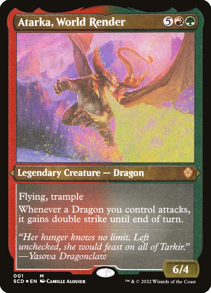 Atarka, World Render Starter Commander Decks Magic CardTrader