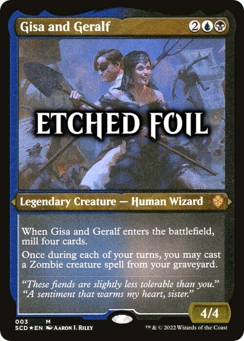 Gisa e Geralf Card Front