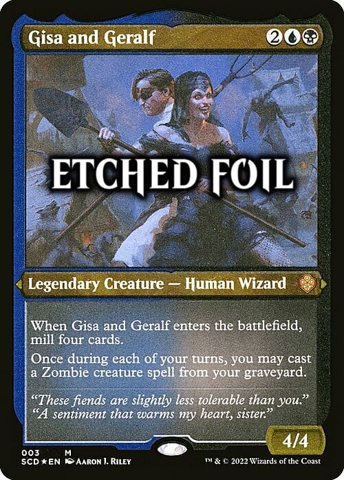 Gisa and Geralf Card Front