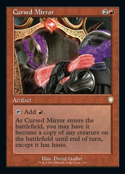 Cursed Mirror Card Front