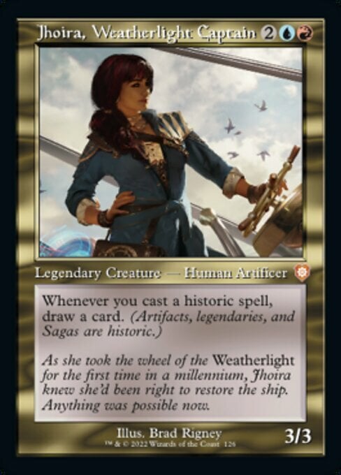 Jhoira, Capitana della Cavalcavento Card Front