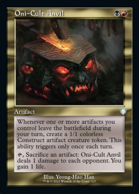 Oni-Cult Anvil Card Front