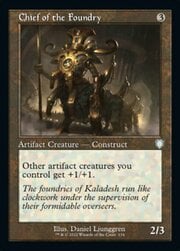 Chief of the Foundry · Retro Frame 134