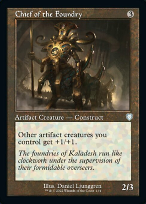 Chief of the Foundry Card Front