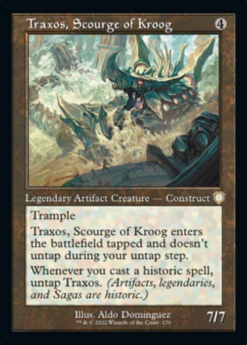 Traxos, Scourge of Kroog Card Front