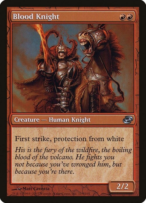 Blood Knight Card Front