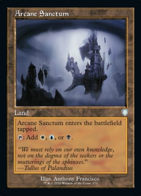 Arcane Sanctum Card Front