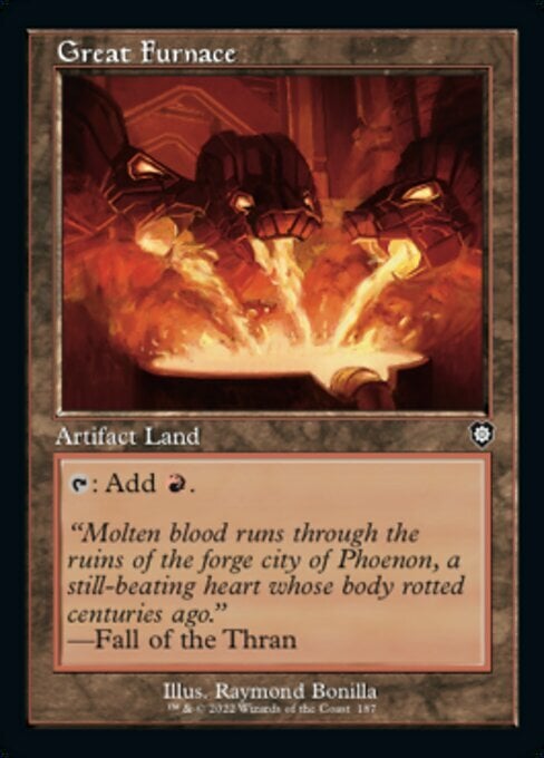 Great Furnace Card Front