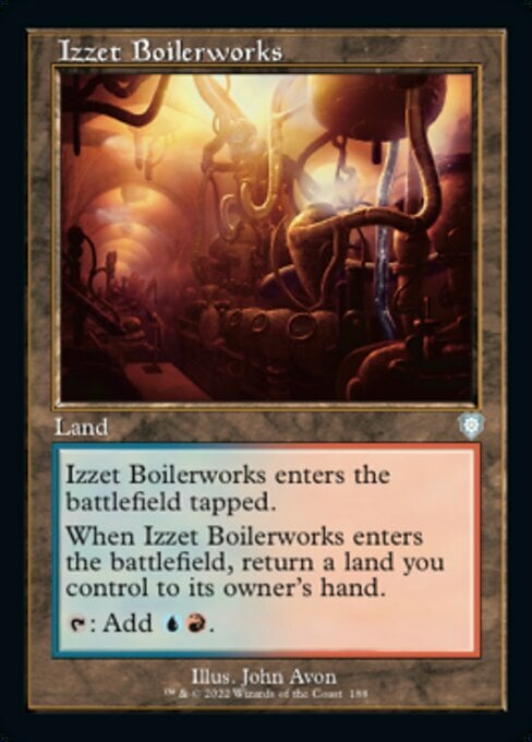 Izzet Boilerworks Card Front