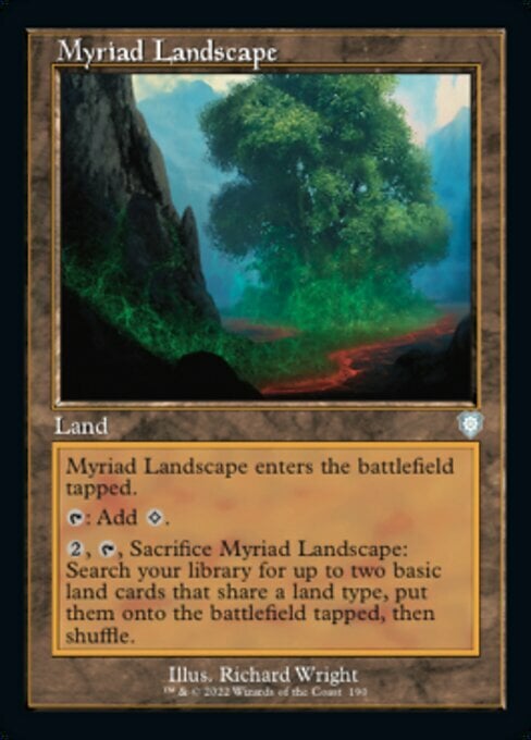 Myriad Landscape Card Front