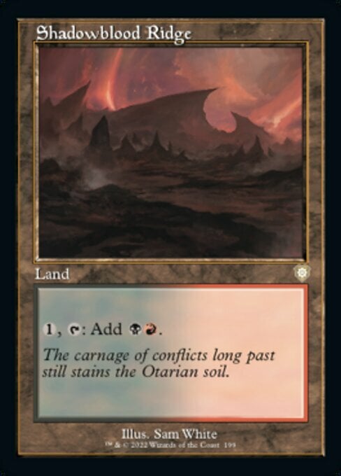 Shadowblood Ridge Card Front