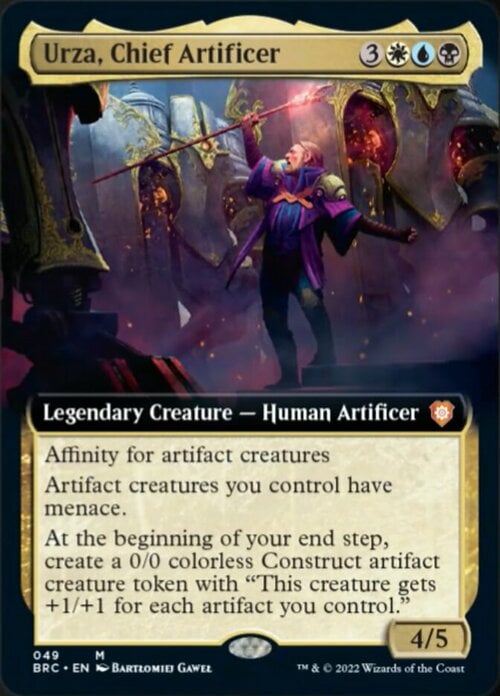 Urza, Chief Artificer Card Front