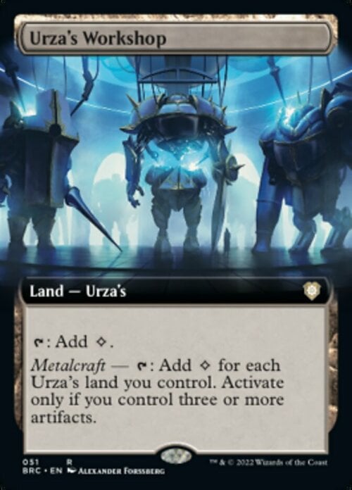 Urza's Workshop Card Front