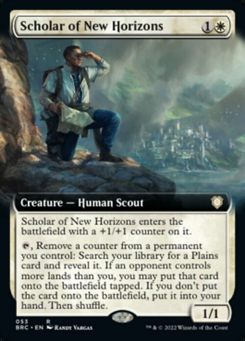 Scholar of New Horizons Card Front