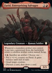 Farid, Enterprising Salvager · Extended Art 060