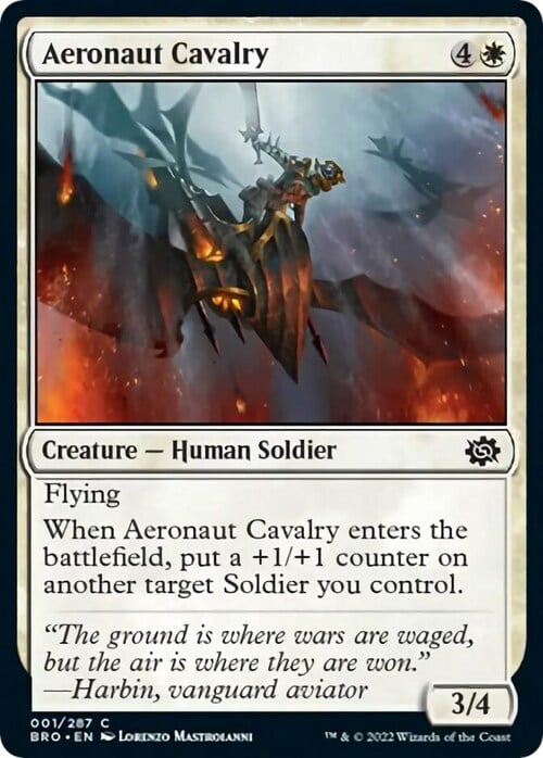 Aeronaut Cavalry Card Front