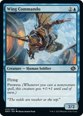 Wing Commando Card Front