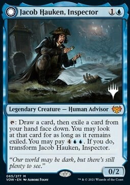 Jacob Hauken, Inspector // Hauken's Insight Card Front