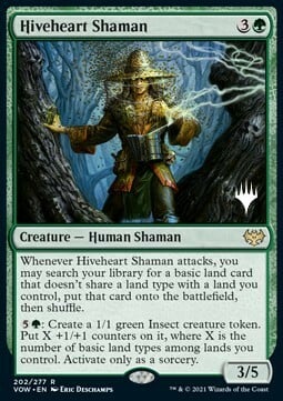Hiveheart Shaman Card Front