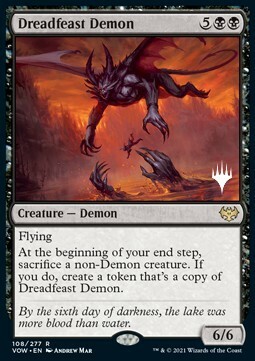 Dreadfeast Demon Card Front