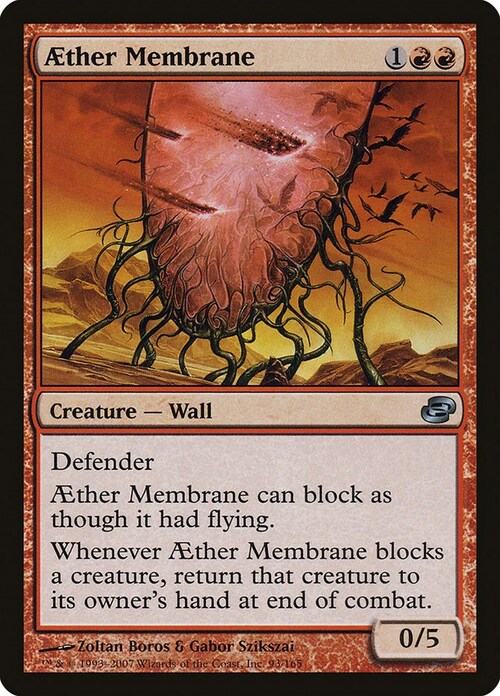 Aether Membrane Card Front