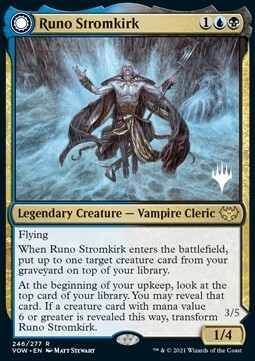 Runo Stromkirk // Krothuss, Signore degli Abissi Card Front