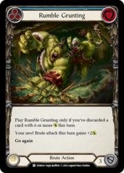Rumble Grunting - Blue