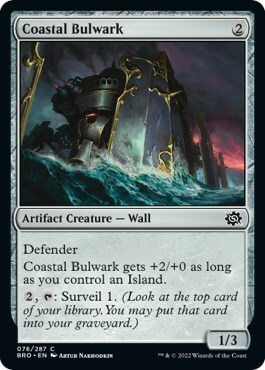 Coastal Bulwark Card Front