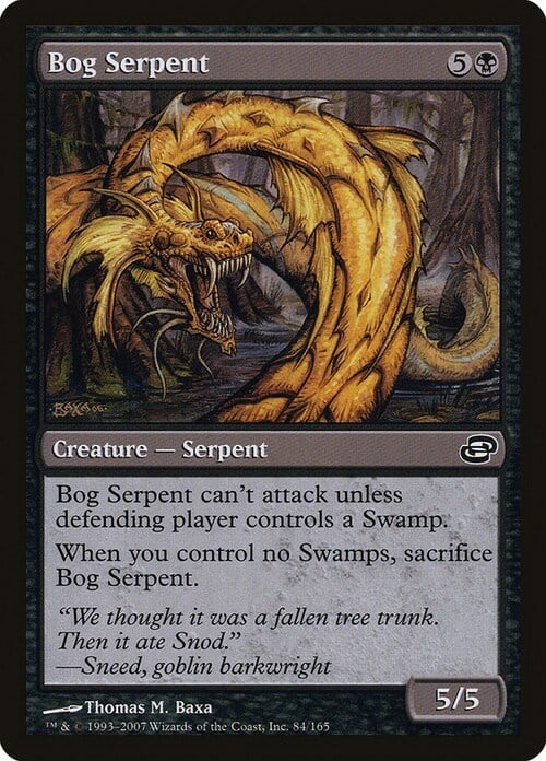Bog Serpent Card Front