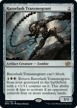 Razorlash Transmogrant Card Front