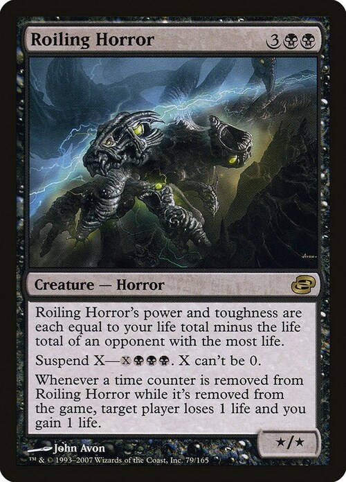 Roiling Horror Card Front