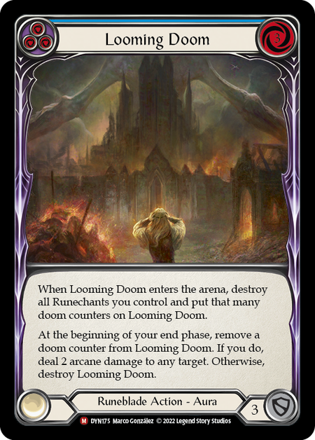 Looming Doom Card Front