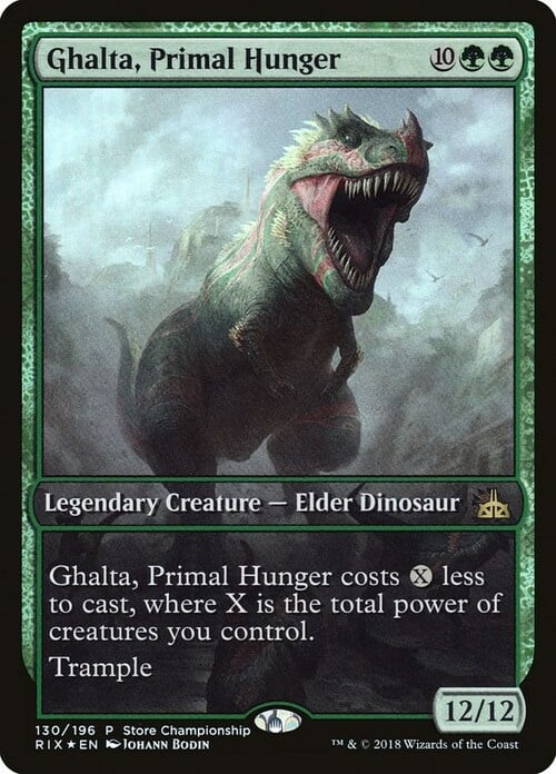 Ghalta, Primal Hunger Card Front