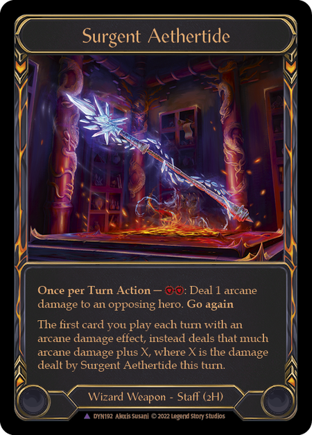 Surgent Aethertide Card Front
