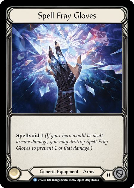 Spell Fray Gloves Card Front