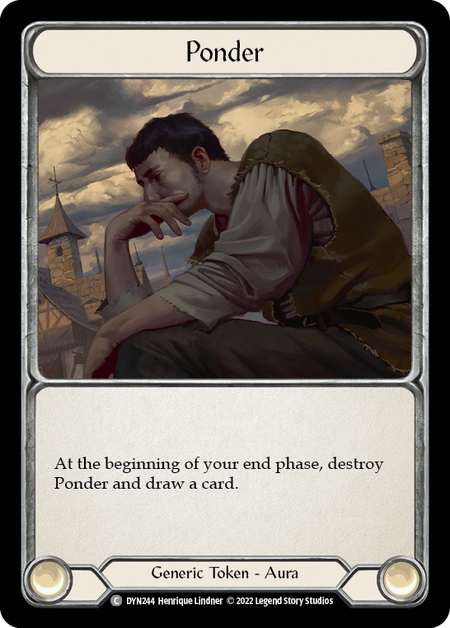Ponder Card Front